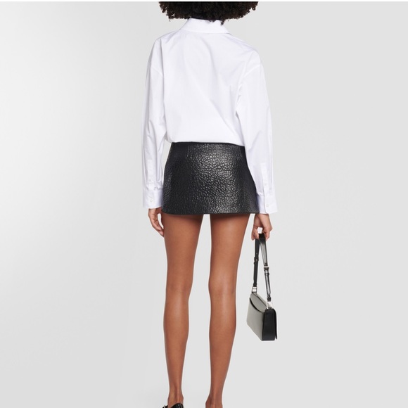 Prada Mini Nappa Leather Skirt - Picture 8 of 12